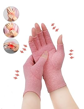 指サポーター 関節 圧縮 プレッシャー 指なし手袋 ピンク 弾性 薄い手袋 S Amazon | [AovYoo] 指サポーター 関節 圧縮 プレッシャー 指なし